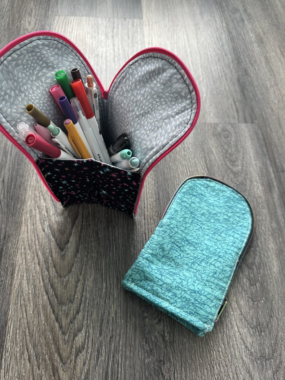 stand up pencil pouch by crafty gemini