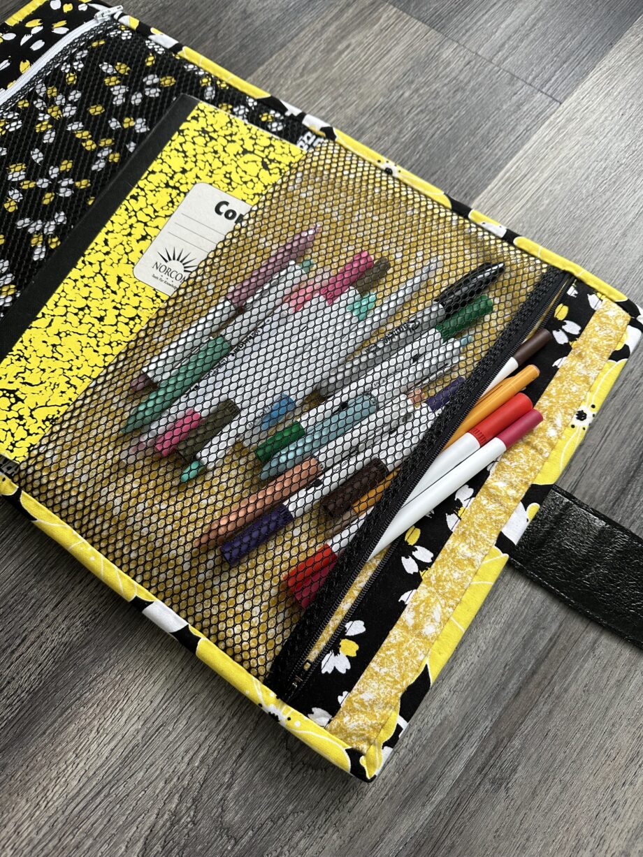 zip pocket notebook crafty gemini