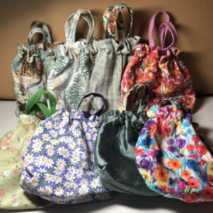 Crafty gemini 2025 drawstring bag