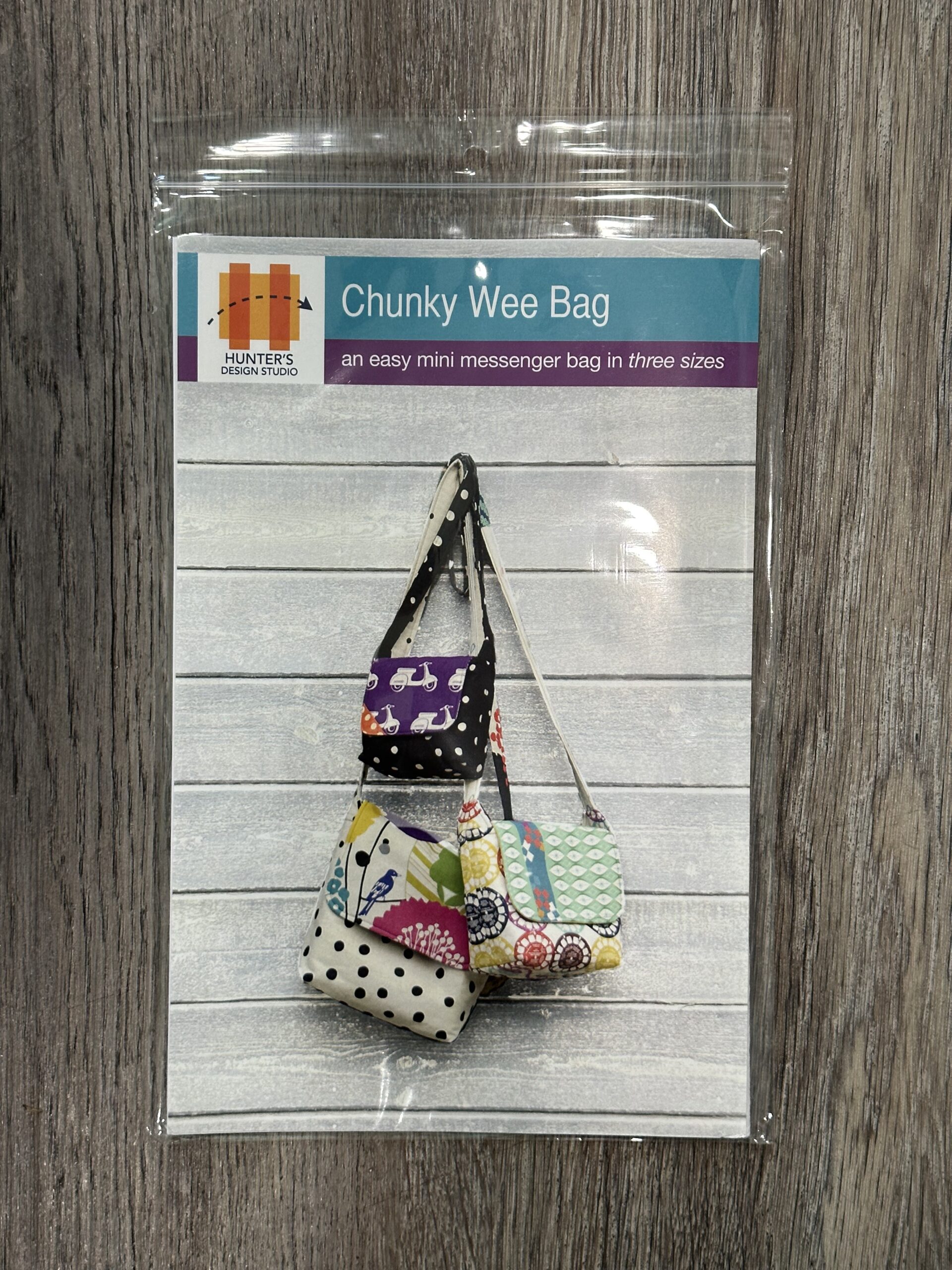 Chunky Wee Bag Sewing Pattern - Crafty Gemini