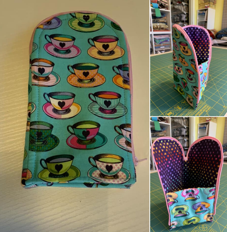 stand up pencil pouch project video course by crafty gemini