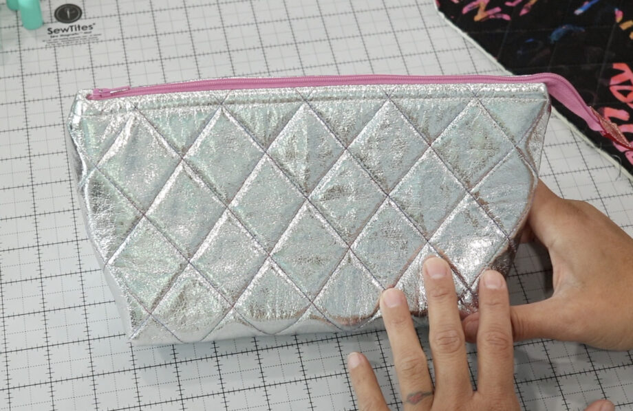 zip-in-zip pouch by crafty gemini