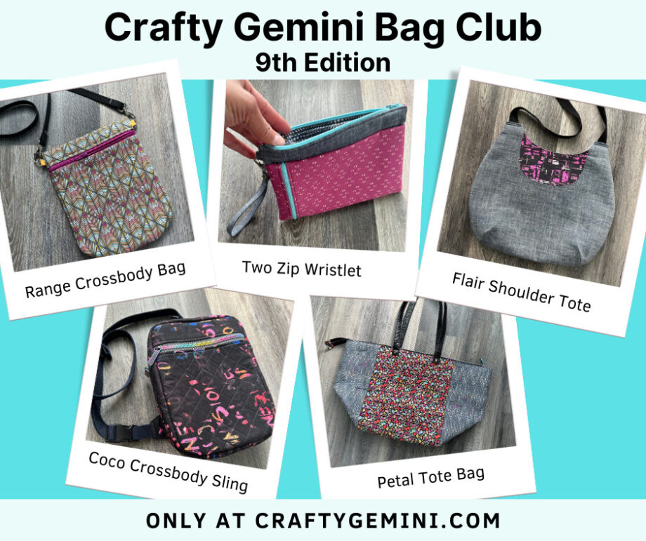 2023 9th edition crafty Gemini Bag Club