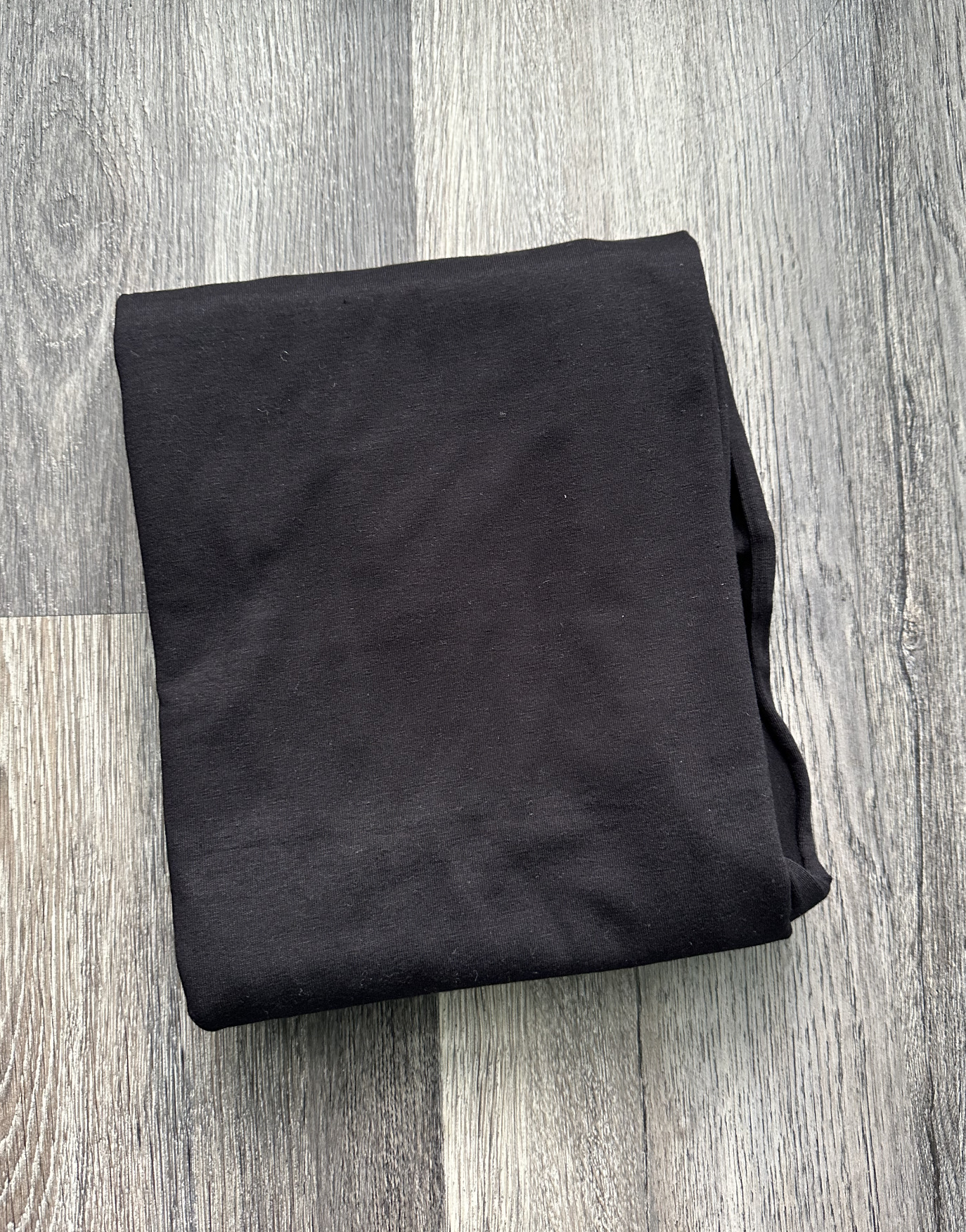 Black Cotton Spandex Jersey - Crafty Gemini