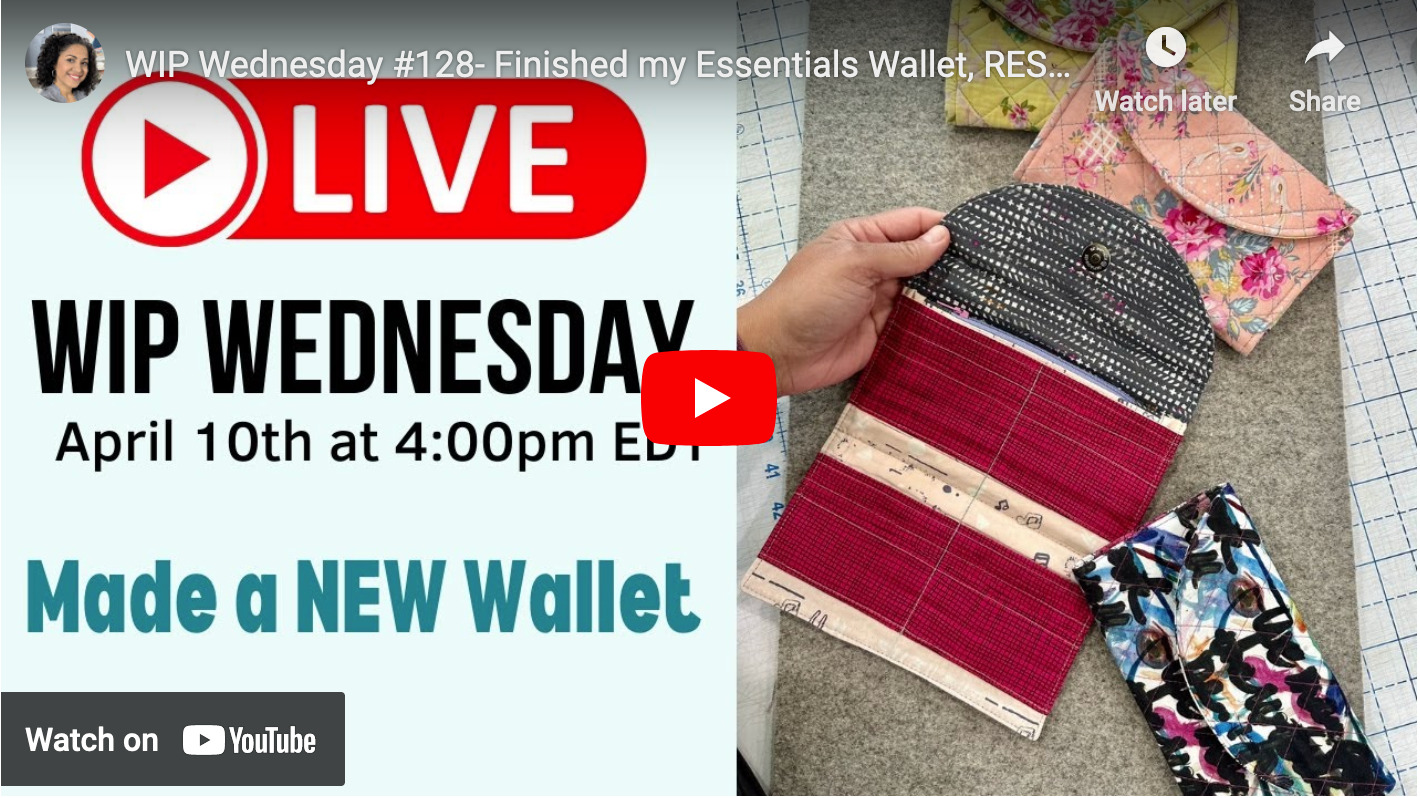 WIP Wednesday #128- Finished my Essentials Wallet, RESTOCKED items & Answering Questions!