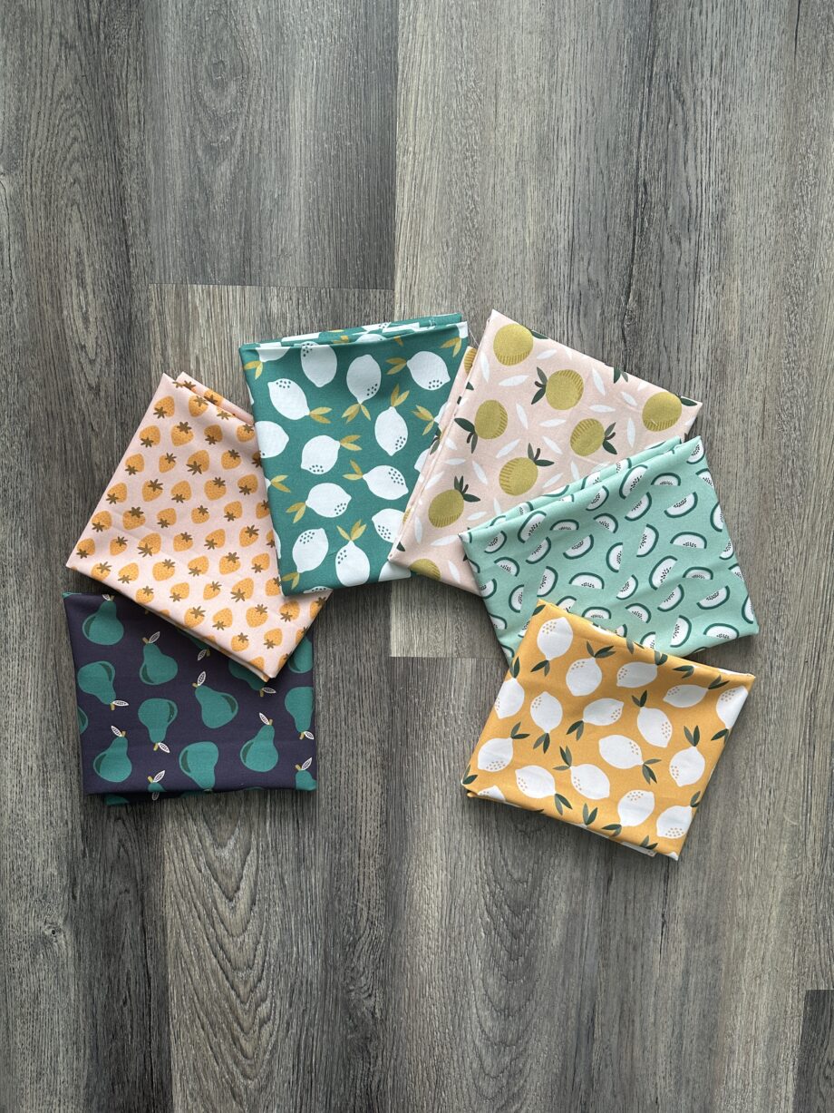 fruity fabric half yard bundle