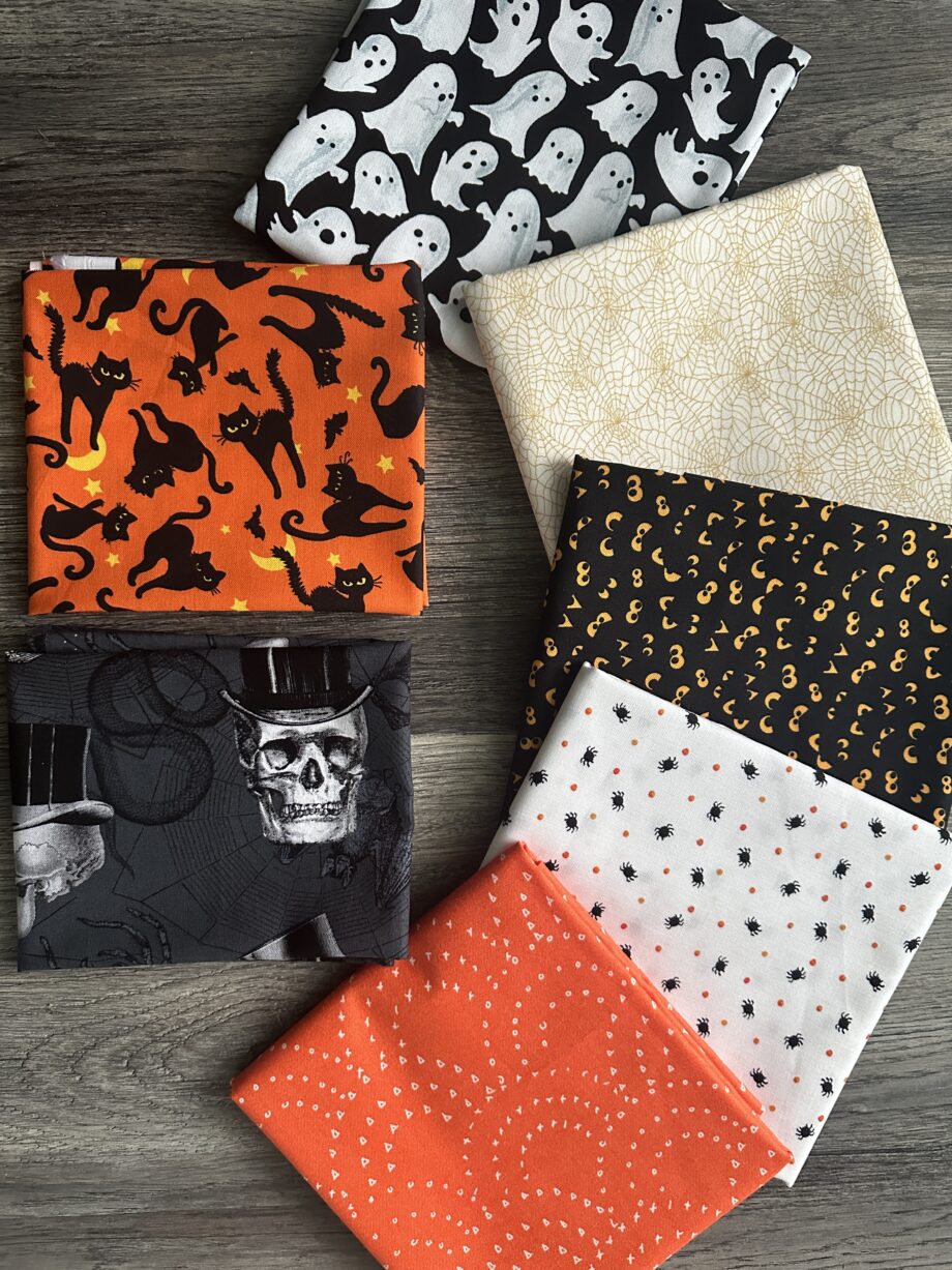 halloween spooky fabric bundle 2024