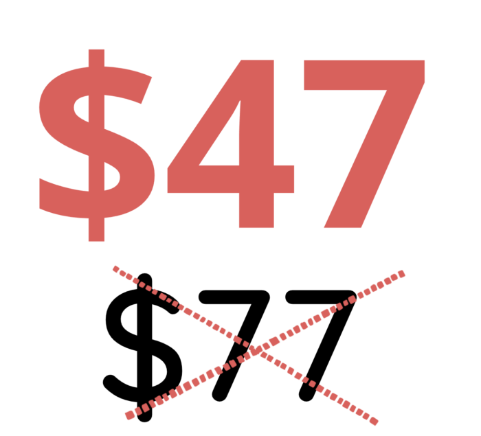 sale price- sewing made simple