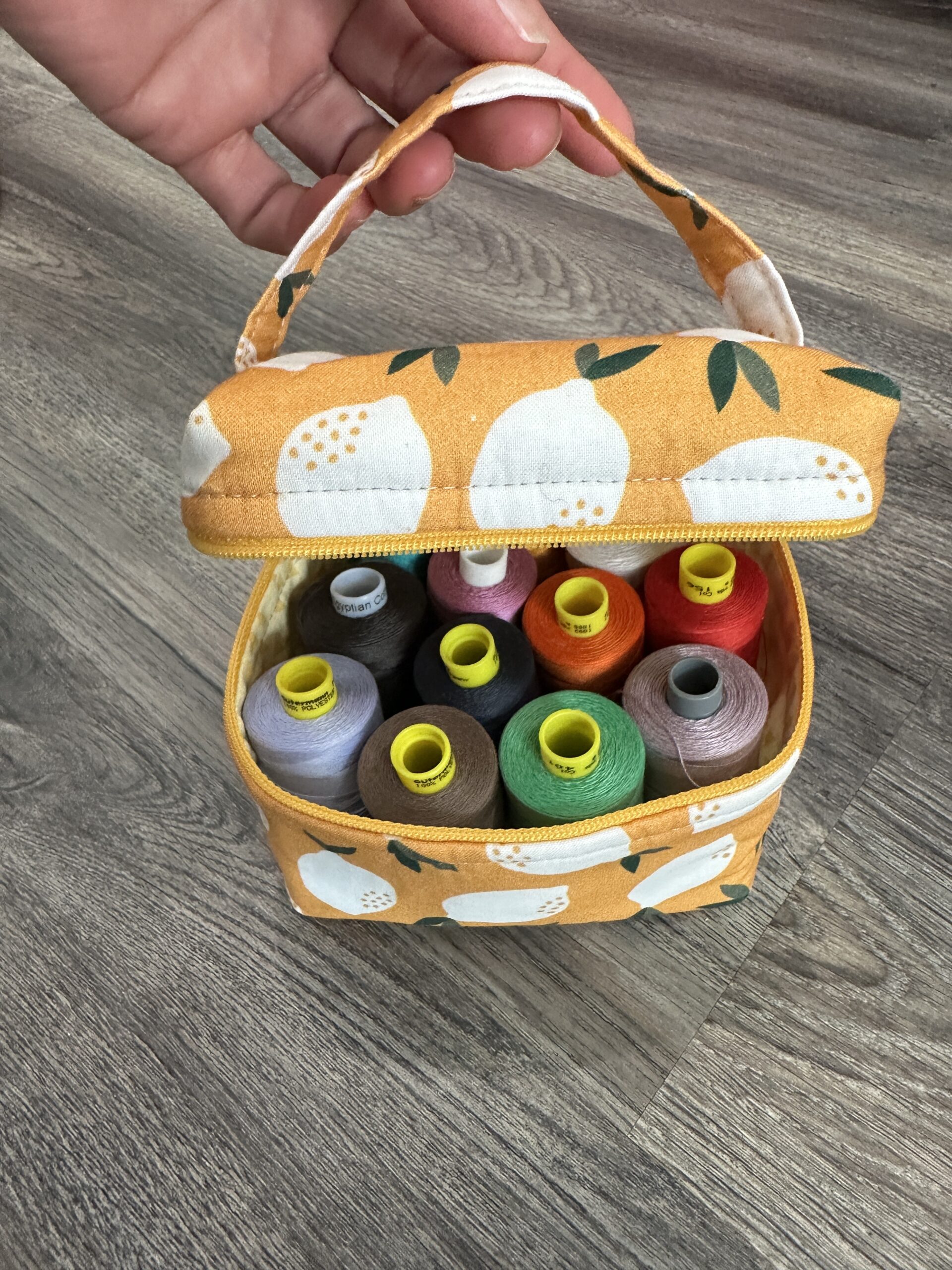 Mini Cube Zipper Pouch