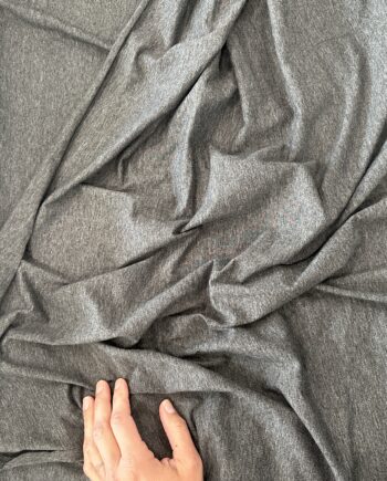 heather cotton spandex knit fabric