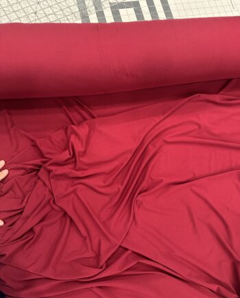 DBP solid wine knit fabric