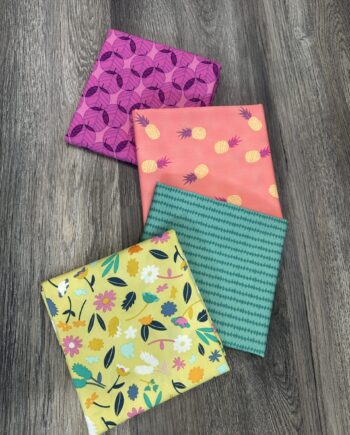 bright fabric bundle