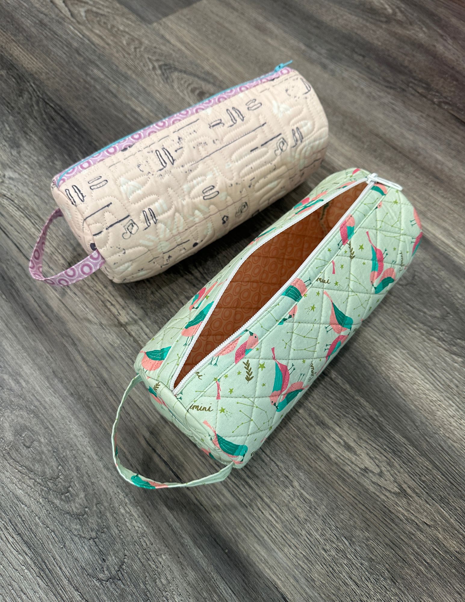 Mini Barrel Pouch by Crafty Gemini
