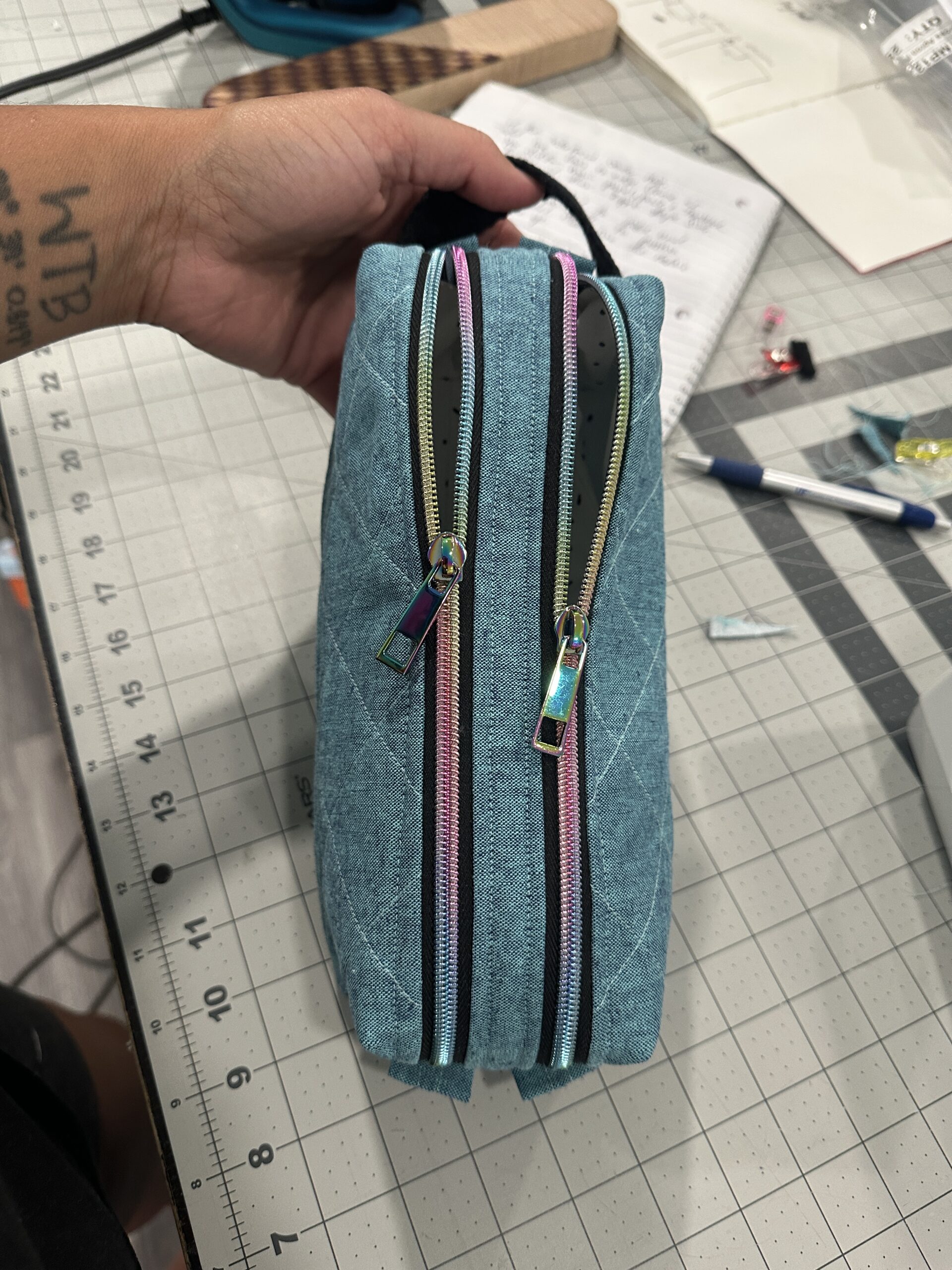 Gemini Twin Zipper Pouch Video Course
